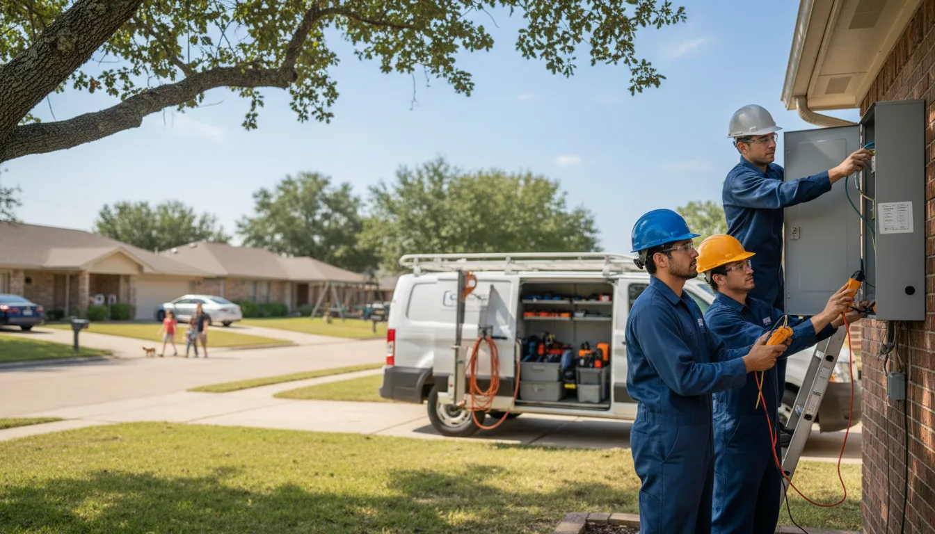 Certified electrician providing emergency electrical services in Burns Flat, OK